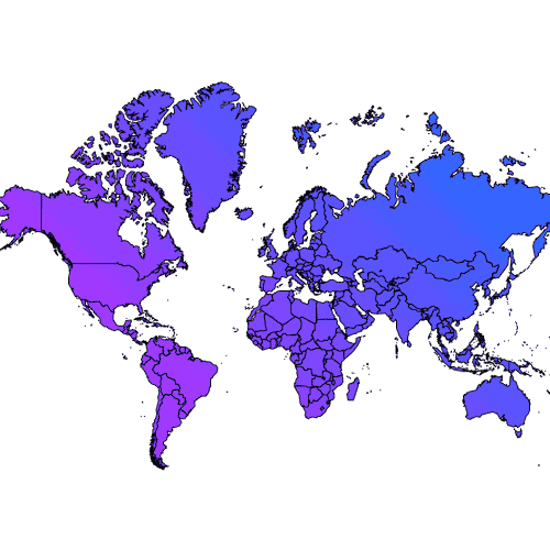 クイズ問題コース選択 世界地図で国名あてクイズゲームアプリ